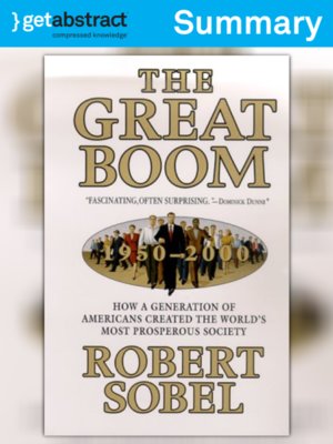 cover image of The Great Boom (Summary)